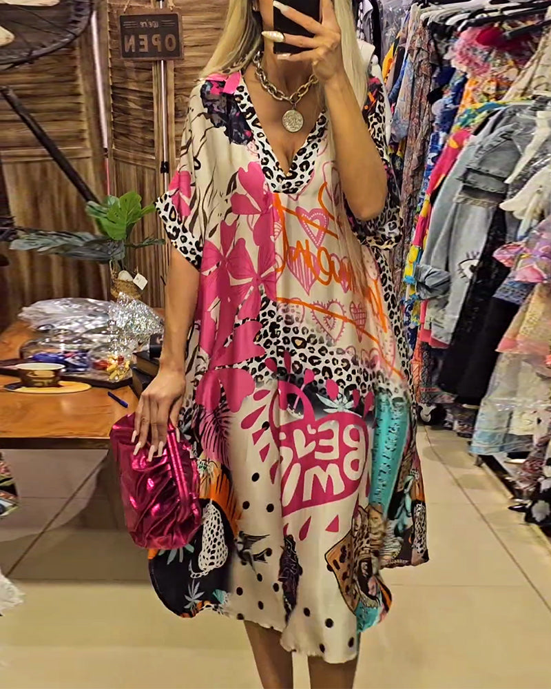 Miriam | Abito casual con scollo a V