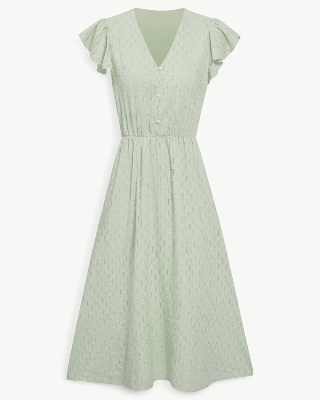 Belicia | Vestito con scollo a V e maniche a volant