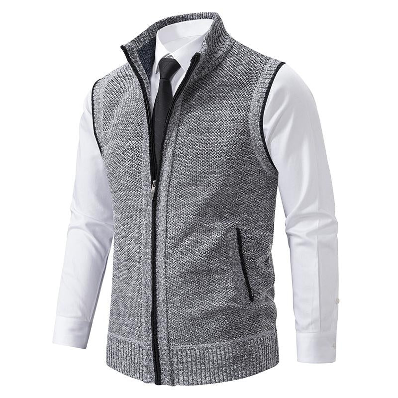 Rubén | Gilet senza maniche in felpa tessuta