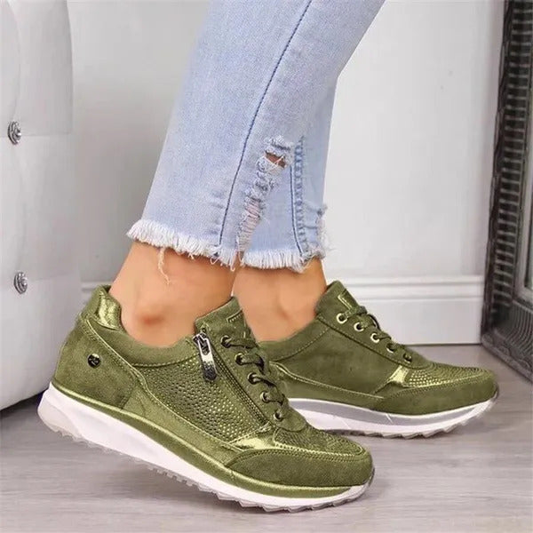 Rosalia | Sneakers ortopediche con zip