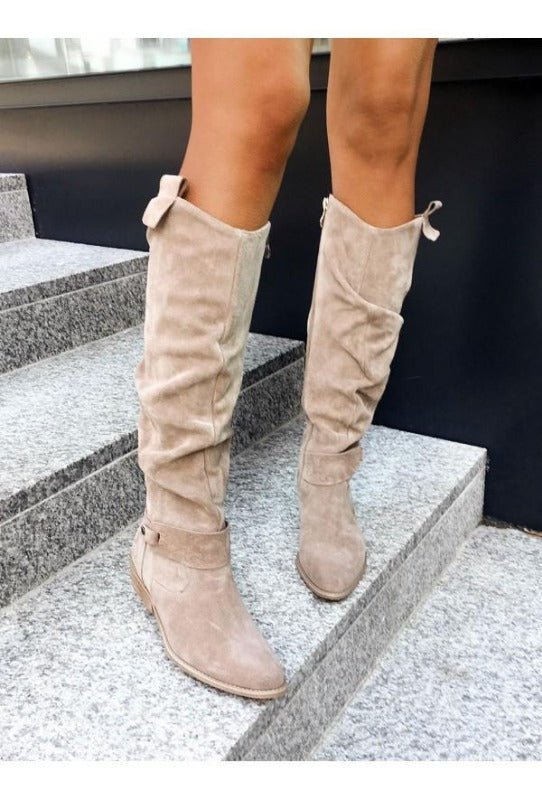 Camélia | Stivali alti di eleganza naturale