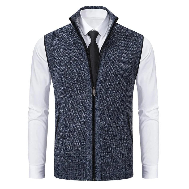 Rubén | Gilet senza maniche in felpa tessuta