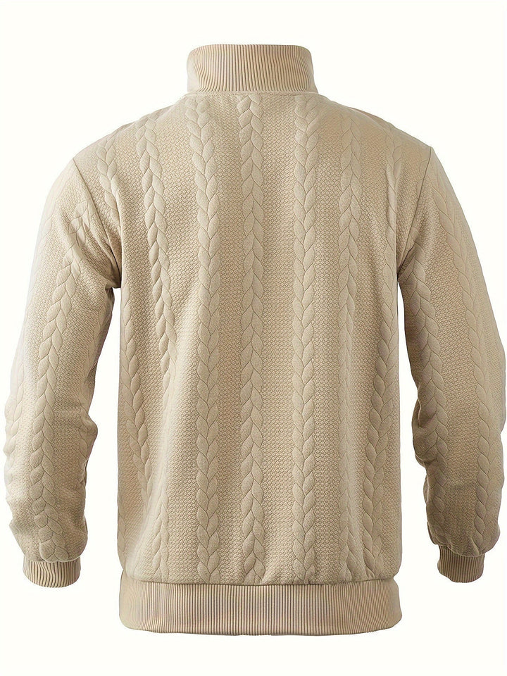 Arsenio | Maglione vintage da uomo con cerniera