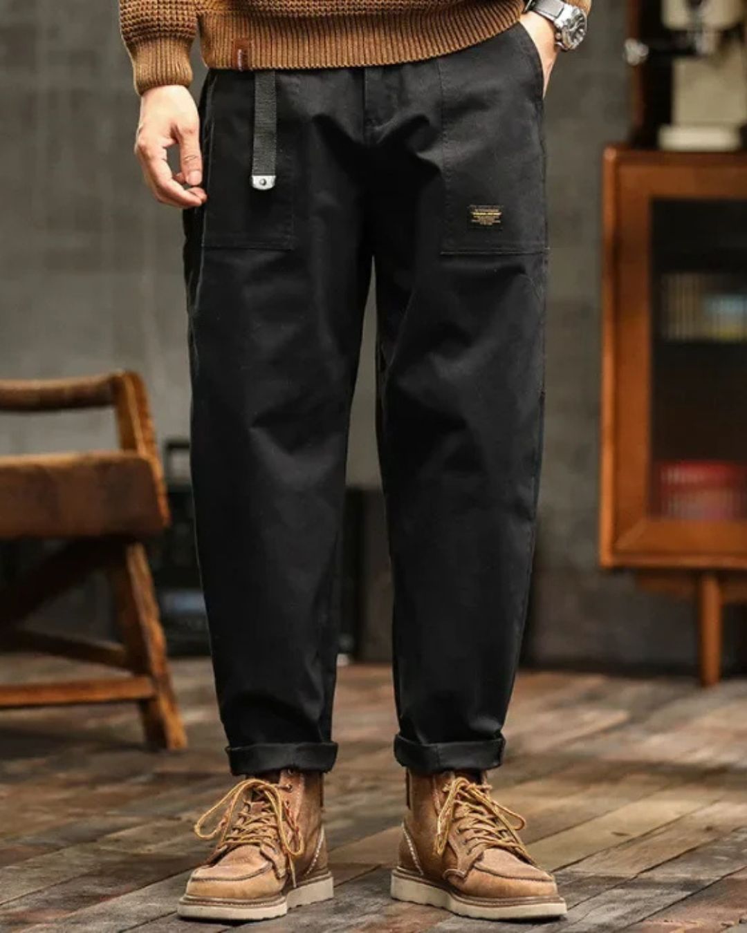 Maxence | Pantaloni cargo classici