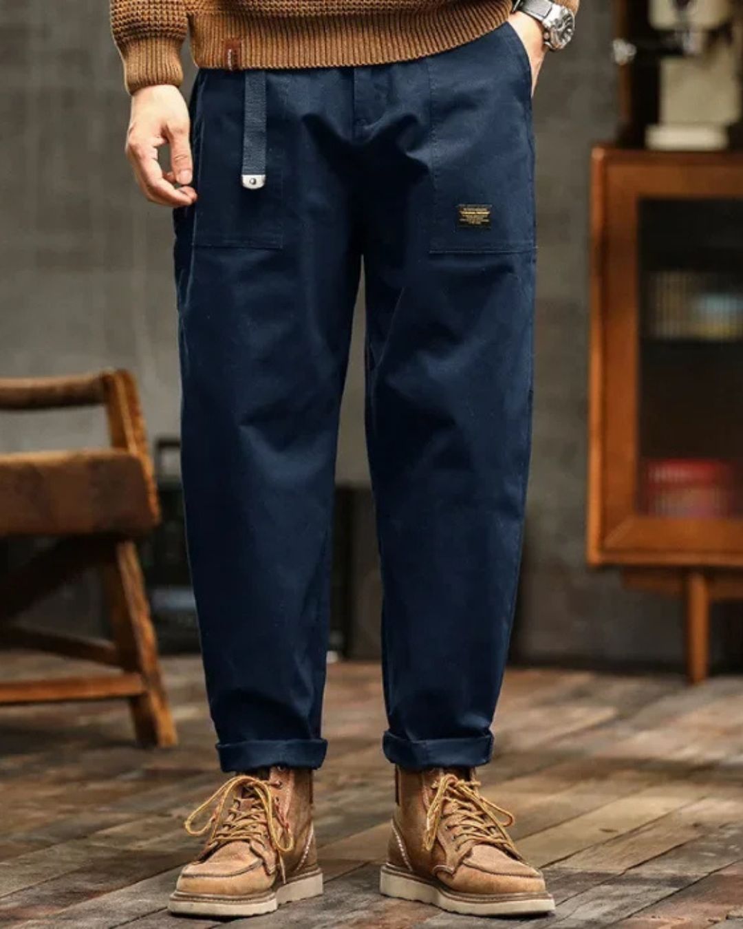 Maxence | Pantaloni cargo classici