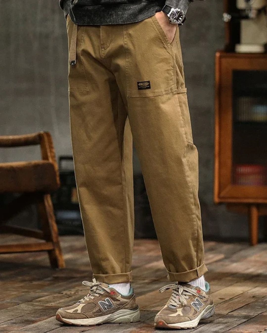 Maxence | Pantaloni cargo classici