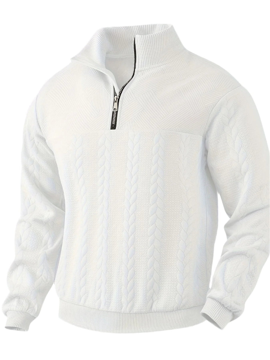 Arsenio | Maglione vintage da uomo con cerniera
