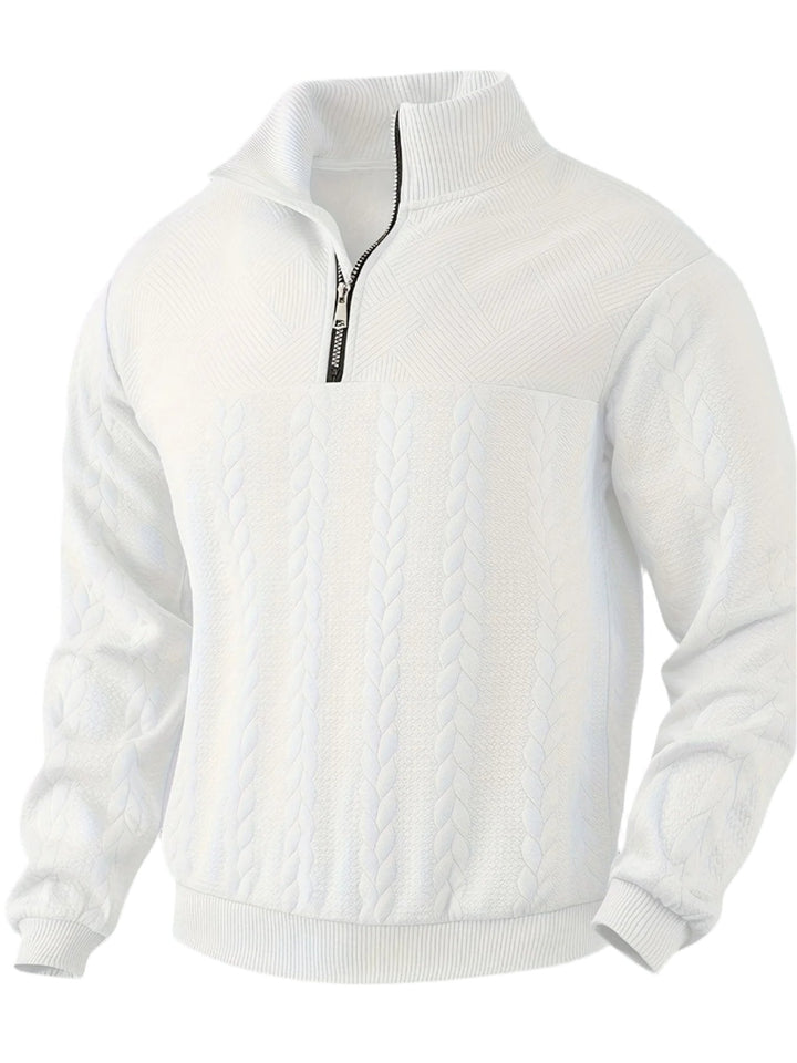 Arsenio | Maglione vintage da uomo con cerniera