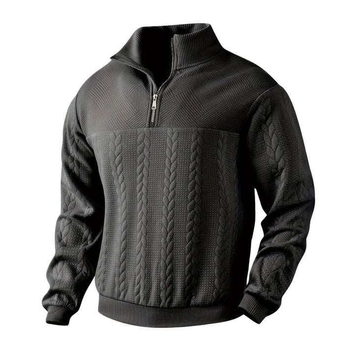 Arsenio | Maglione vintage da uomo con cerniera