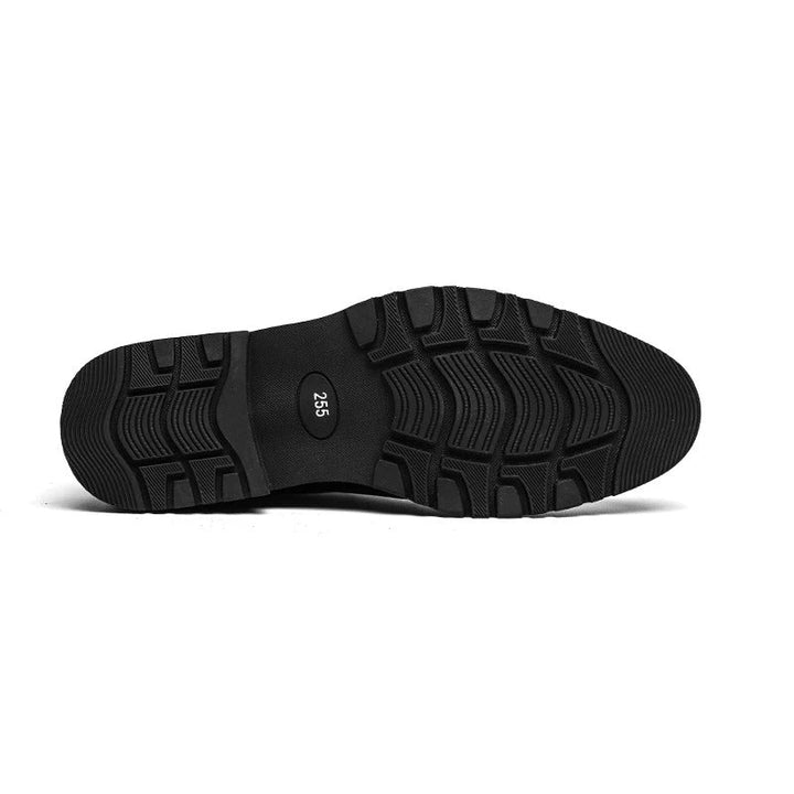 Alain | Stivaletto monk doppio in pelle con fibie