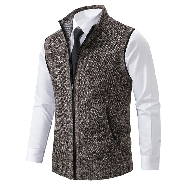 Rubén | Gilet senza maniche in felpa tessuta