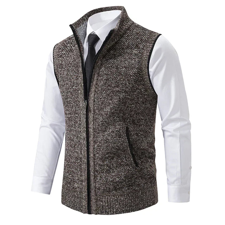 Rubén | Gilet senza maniche in felpa tessuta