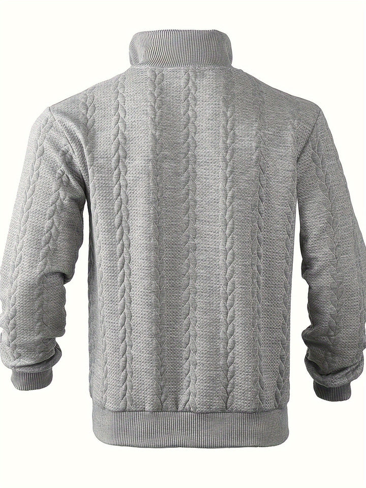 Arsenio | Maglione vintage da uomo con cerniera