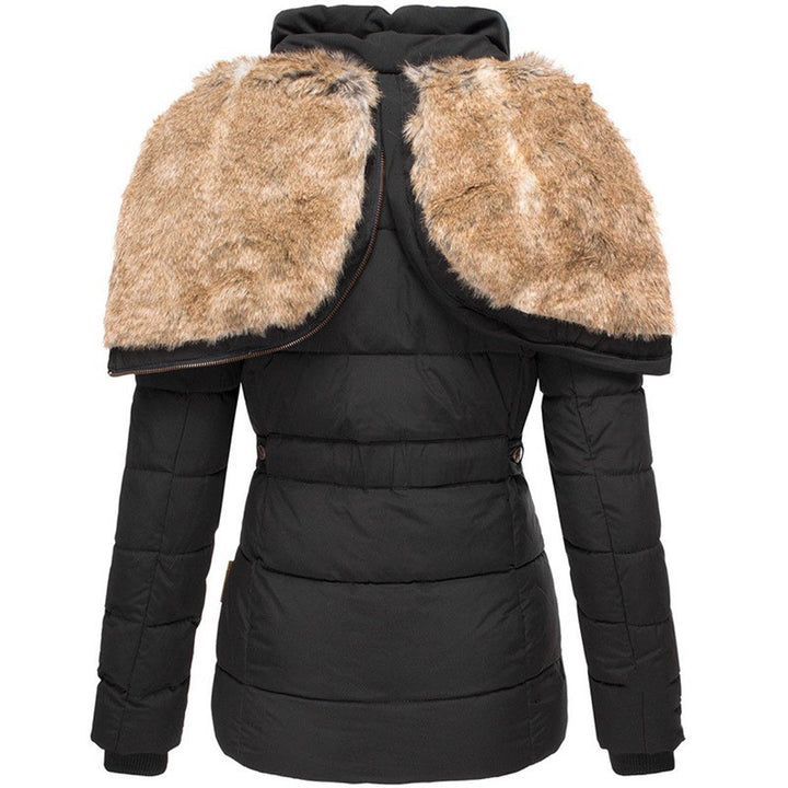 Marisol | cappotto invernale caldo con fodera in pelliccia