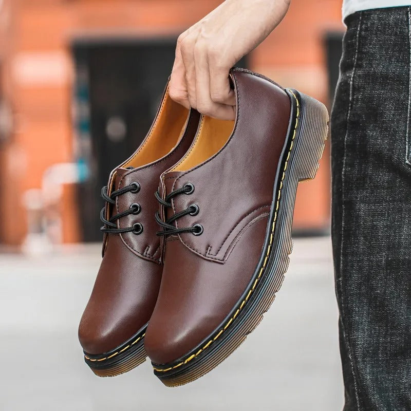 Enrico | Scarpe derby da uomo con suola spessa