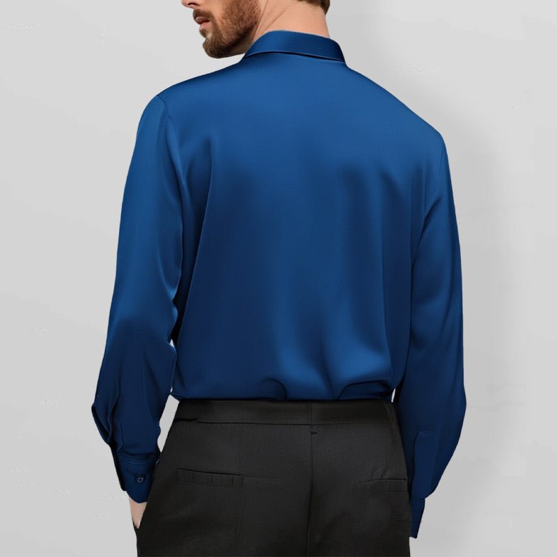 Mitchel | Camicia elasticizzata no-stiro da uomo