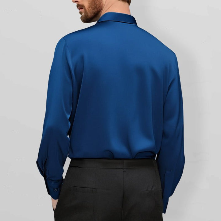 Mitchel | Camicia elasticizzata no-stiro da uomo