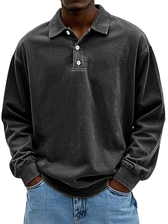 Lioran | Polo casual a maniche lunghe