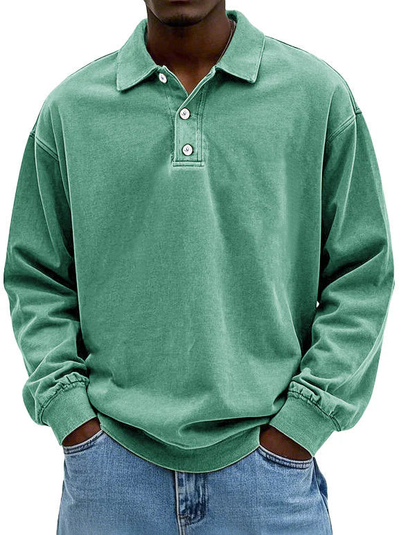 Lioran | Polo casual a maniche lunghe