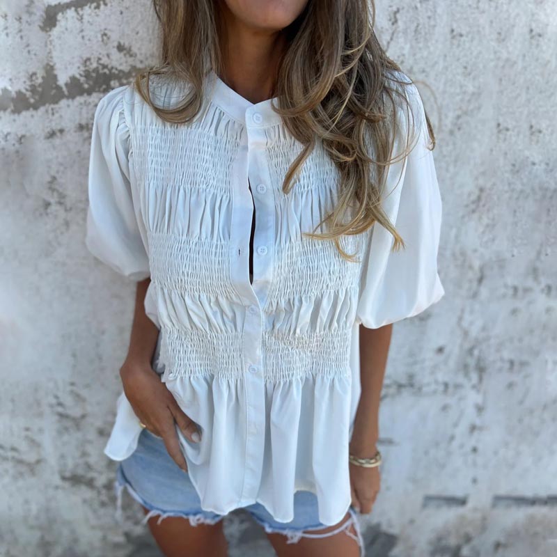 Aukje | Blusa elegante in stile Ibiza