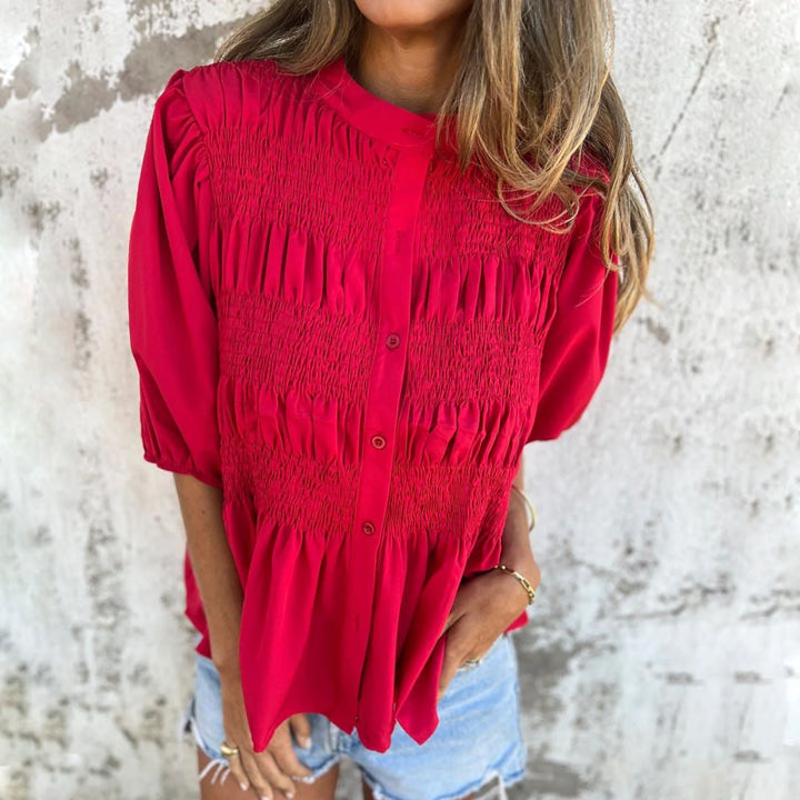 Aukje | Blusa elegante in stile Ibiza
