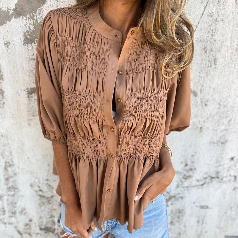 Aukje | Blusa elegante in stile Ibiza