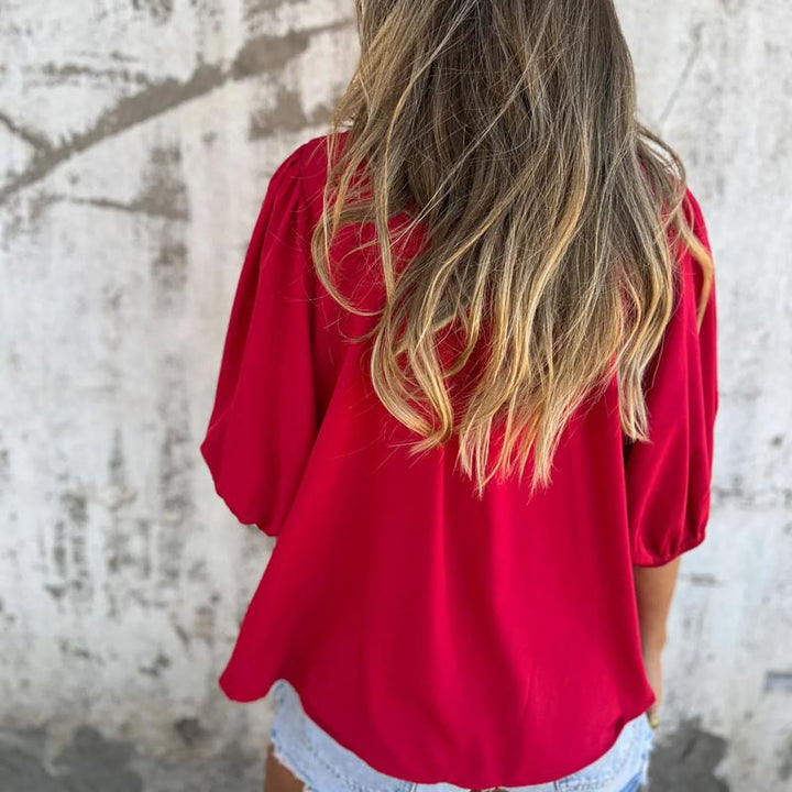 Aukje | Blusa elegante in stile Ibiza