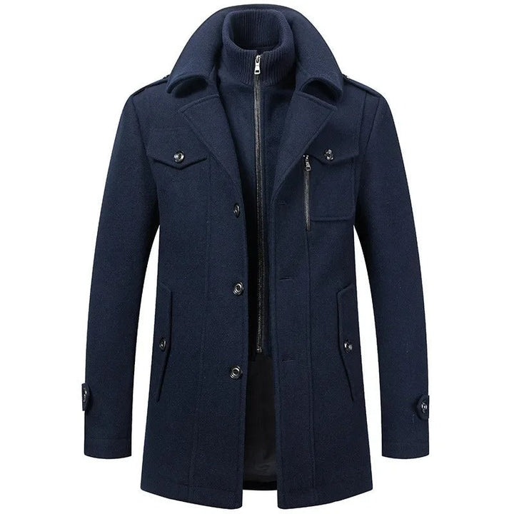 Adrien | Cappotto invernale raffinato con collo alto